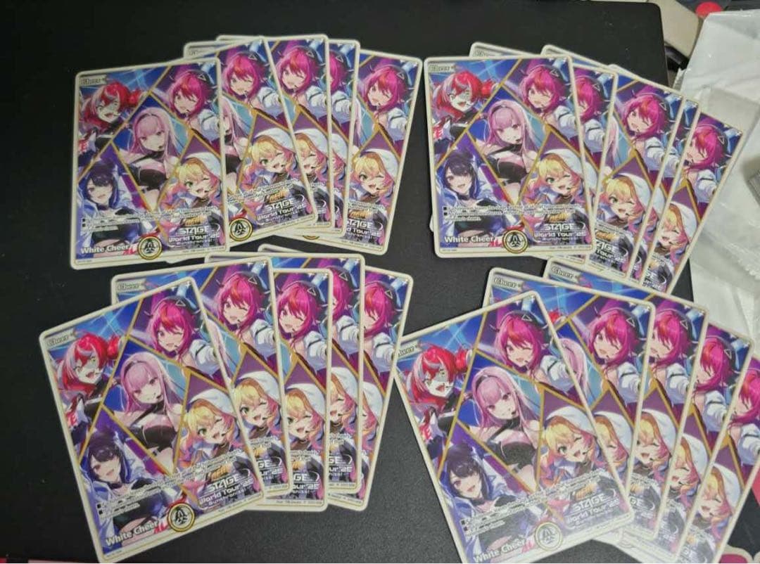 ホロライブ　ワールドツアー　2025 白エール　プロモカード ホロカ