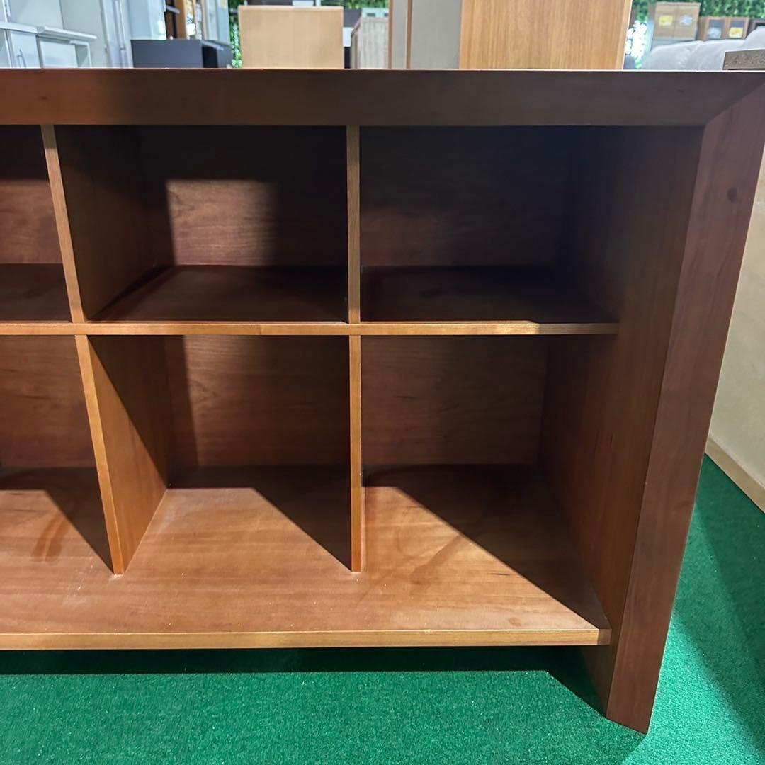 CHLOROS ブックシェルフ 幅128 木製 北欧 家具 D052