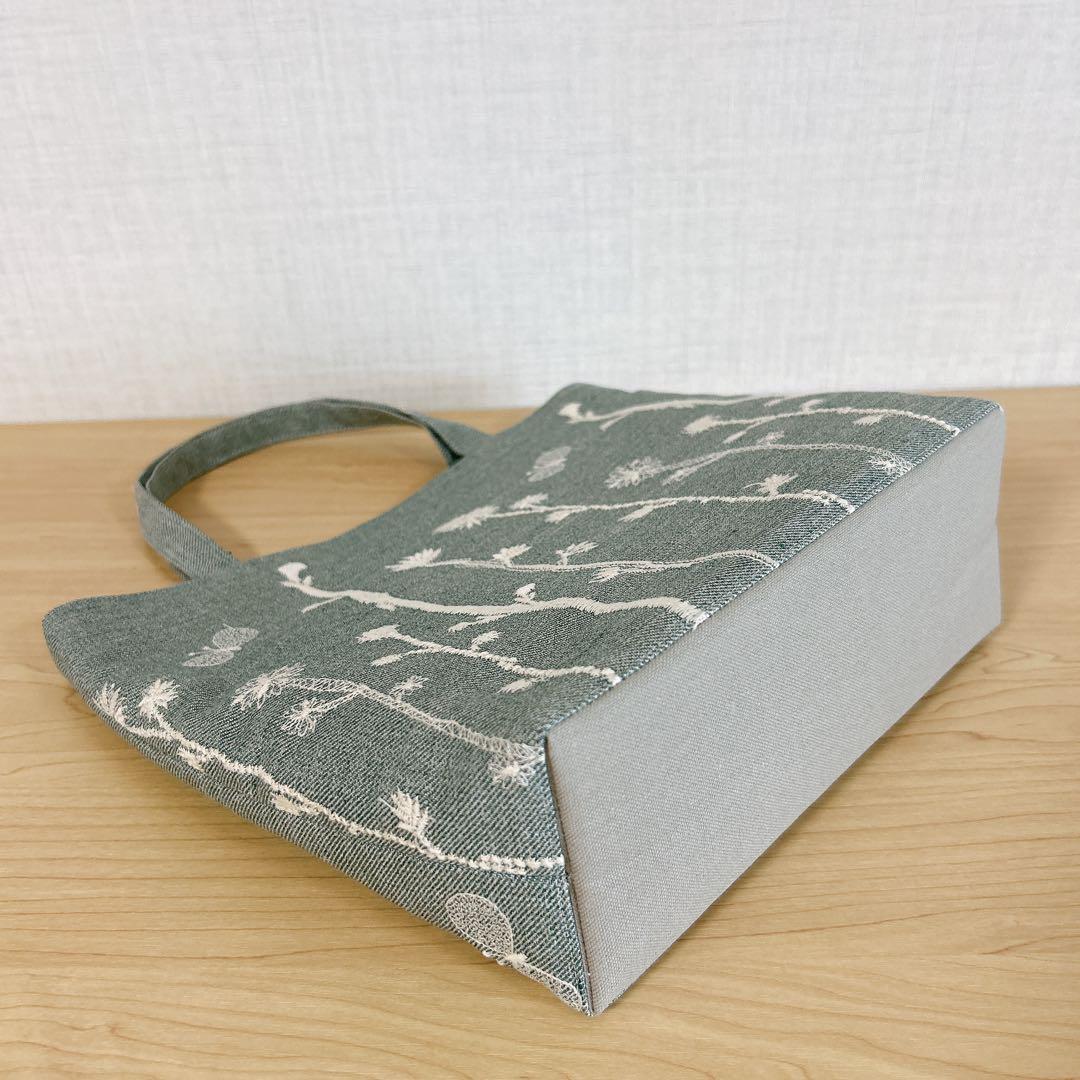 ハンドメイド　トートバッグ　ミナペルホネン　choucho noppara