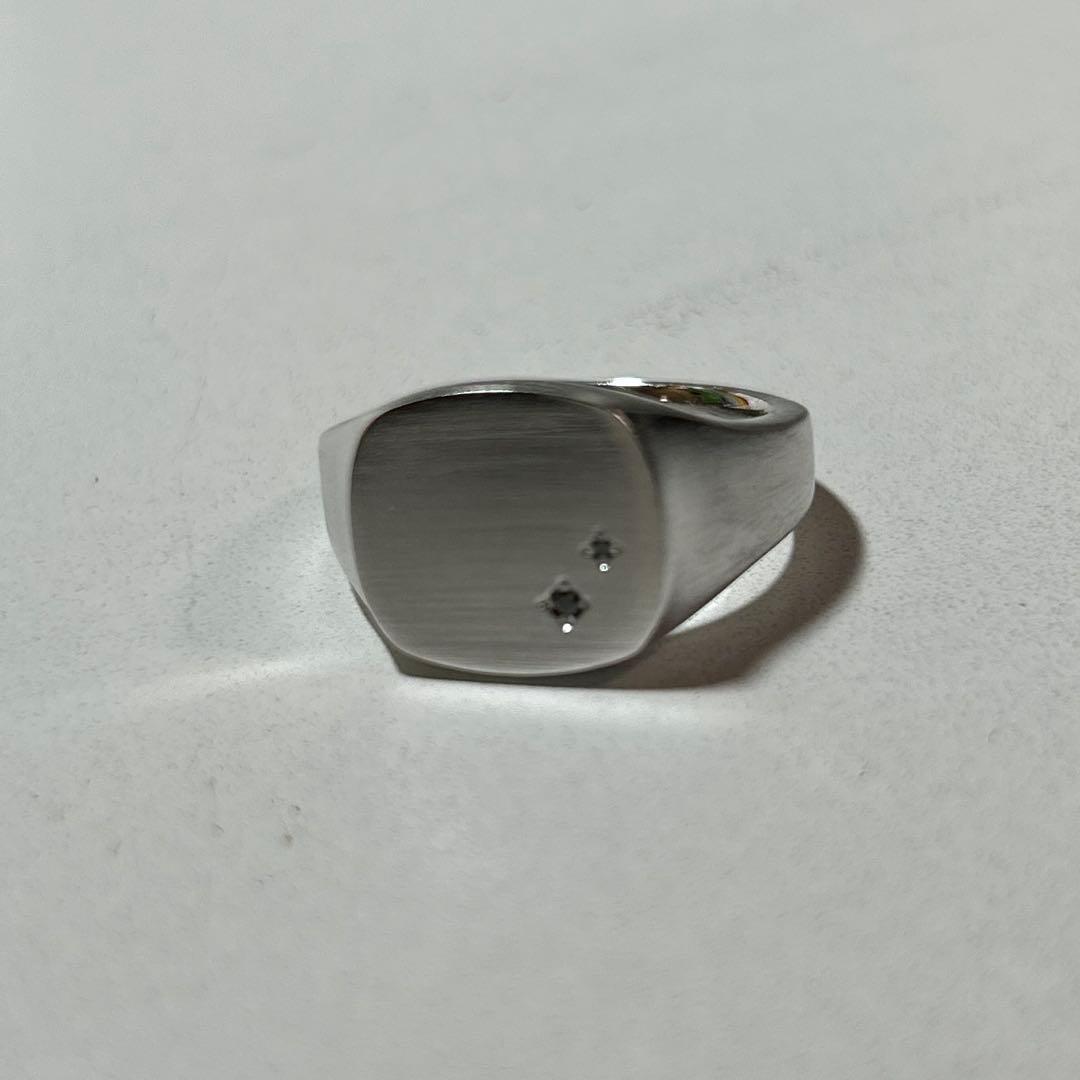 and cloud シルバー925 Nocturnal Signet Ring
