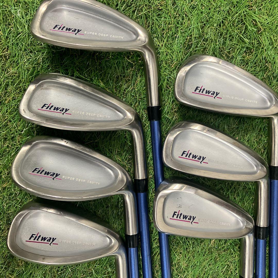 レディース　セット　Fitway フィットウェイ ゴルフクラブセット　初心者向け
