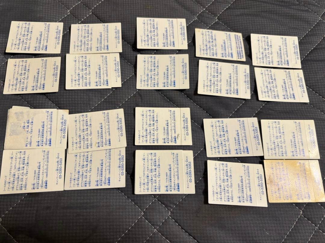 明治 ポケモンアイス 1999 シール 38枚 まとめ売り