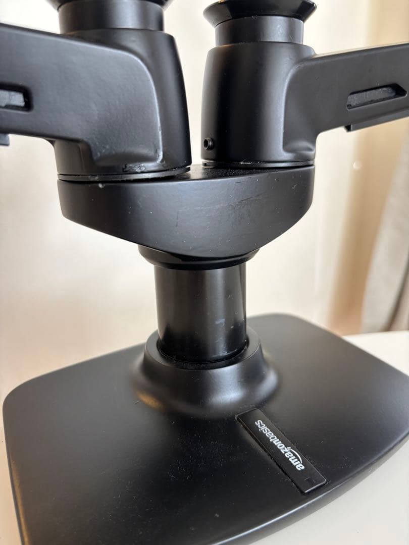 Amazon Basic モニターアーム デュアル-ディスプレイ