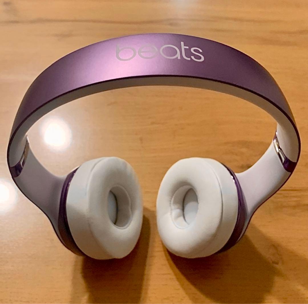 【美品\限定モデル！】beats solo 3ワイヤレス ヘッドホン　パープル