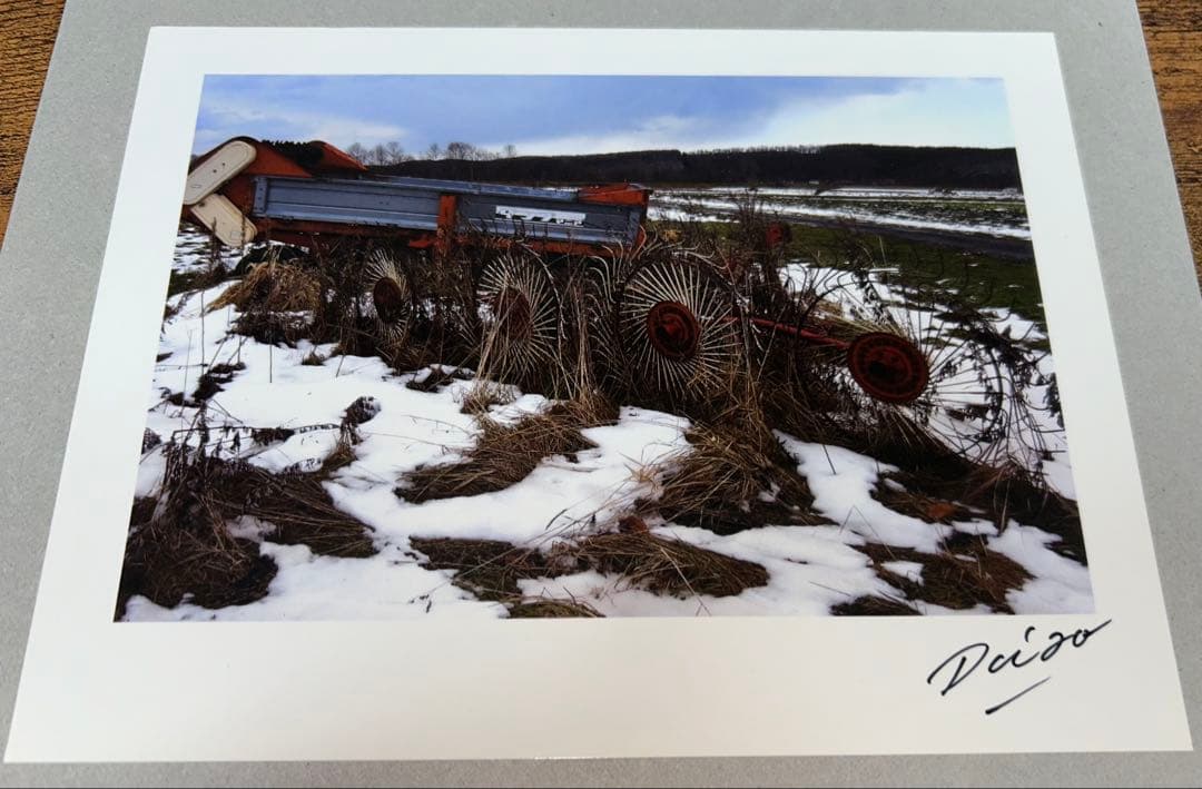 森山大道　オリジナルプリント　東日本大震災支援プロジェクト　カラー