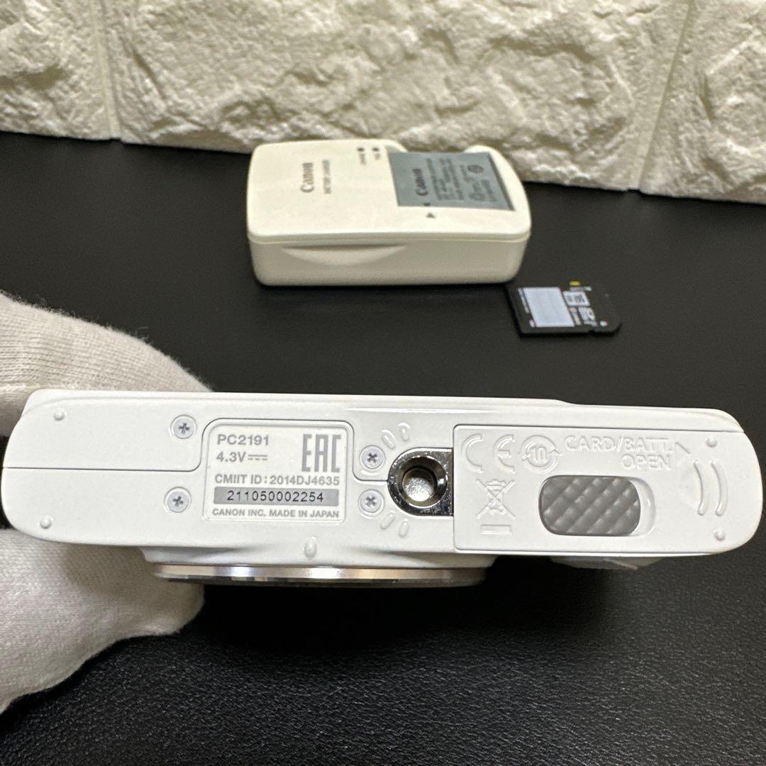 美品Canon Powershot SX610 HS ホワイト 動作品