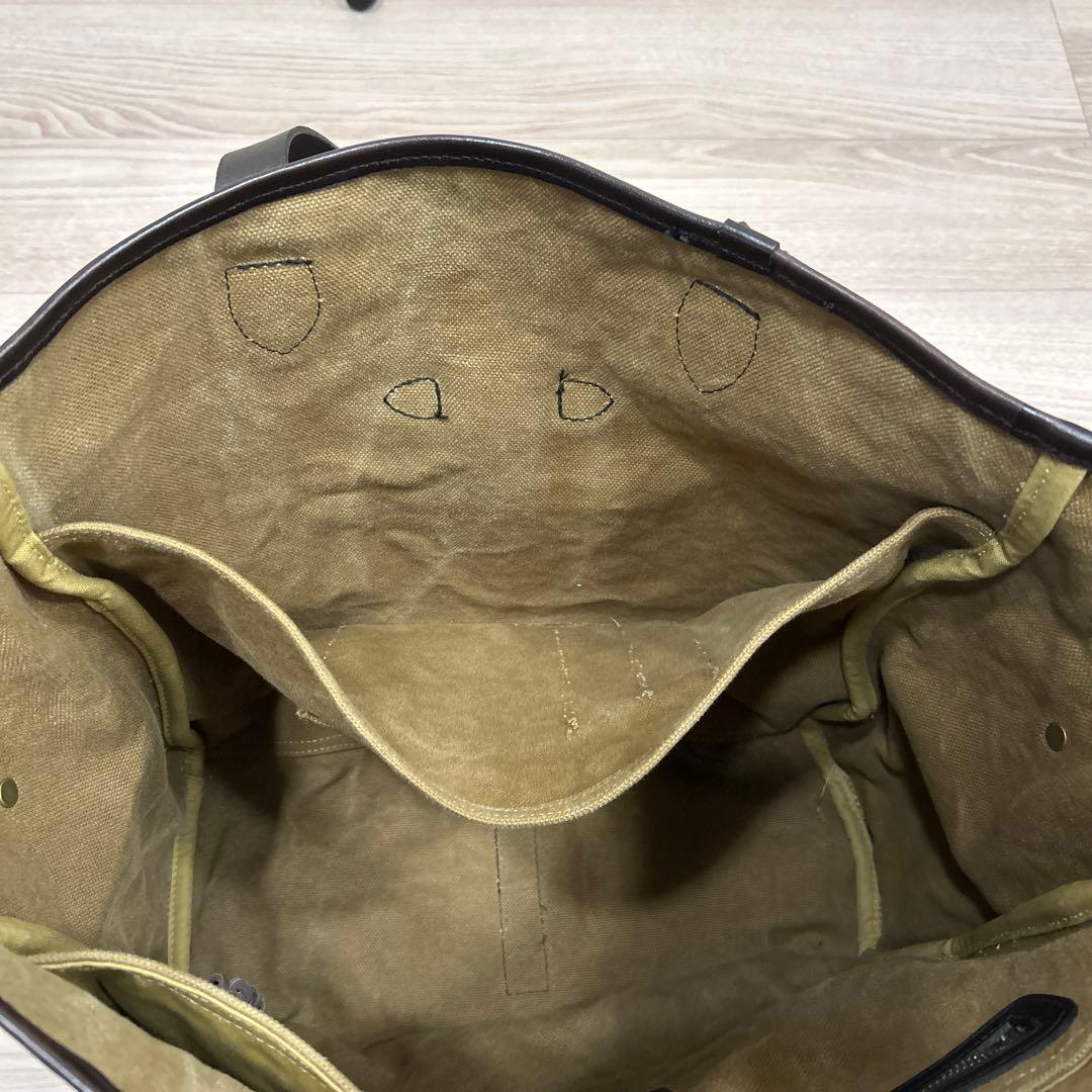 FILSON トートバッグ RUGGED CANVAS TOTE ダークタン
