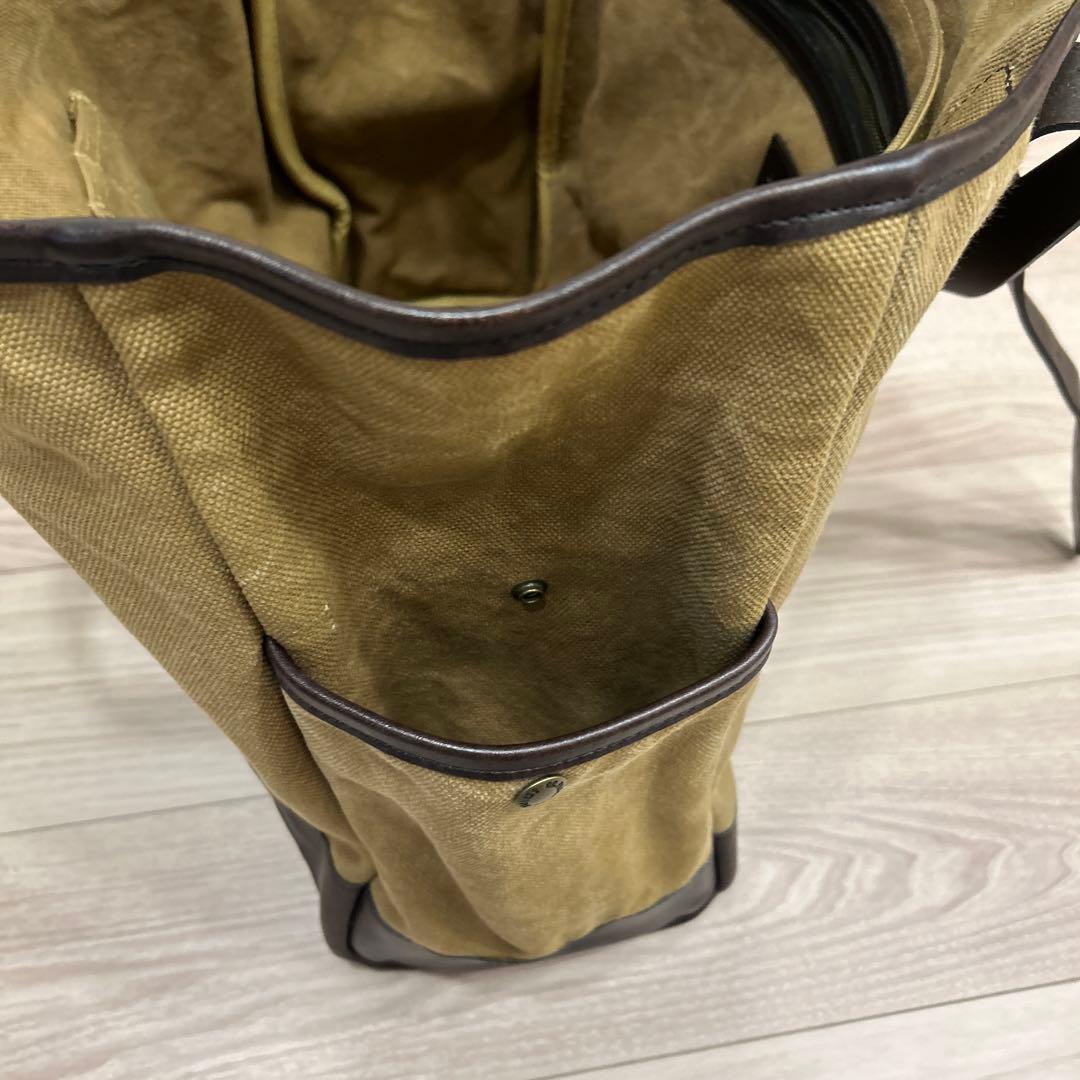 FILSON トートバッグ RUGGED CANVAS TOTE ダークタン