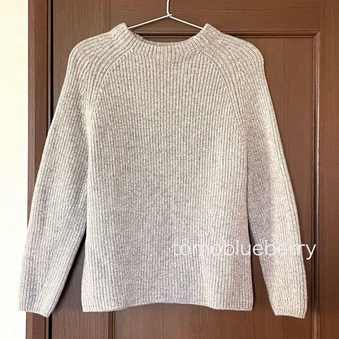 定価3.3万★theory luxeセオリーリュクス★リブニットセーターS32