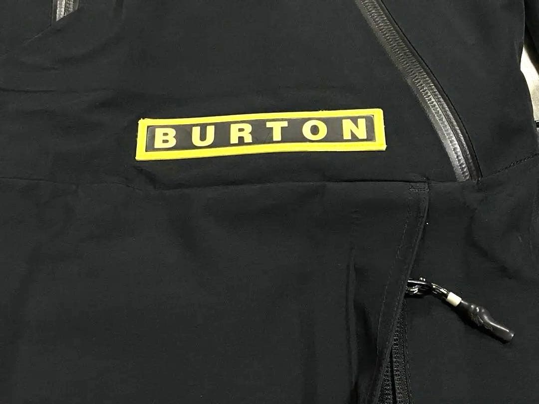 バートン ゴアテックス マウンテンパーカ 黒 Mスノボジャケット スノーウェア