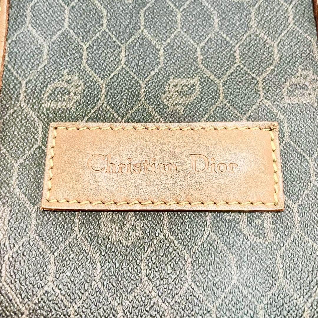 クリスチャンディオール Dior ボストンバッグ ハニカム トロッター 南京錠