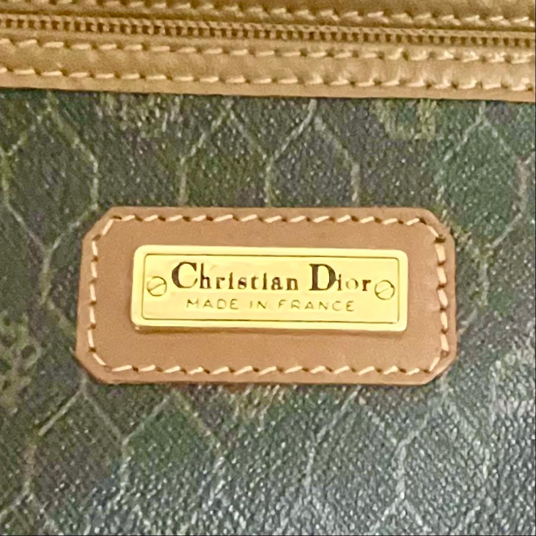 クリスチャンディオール Dior ボストンバッグ ハニカム トロッター 南京錠