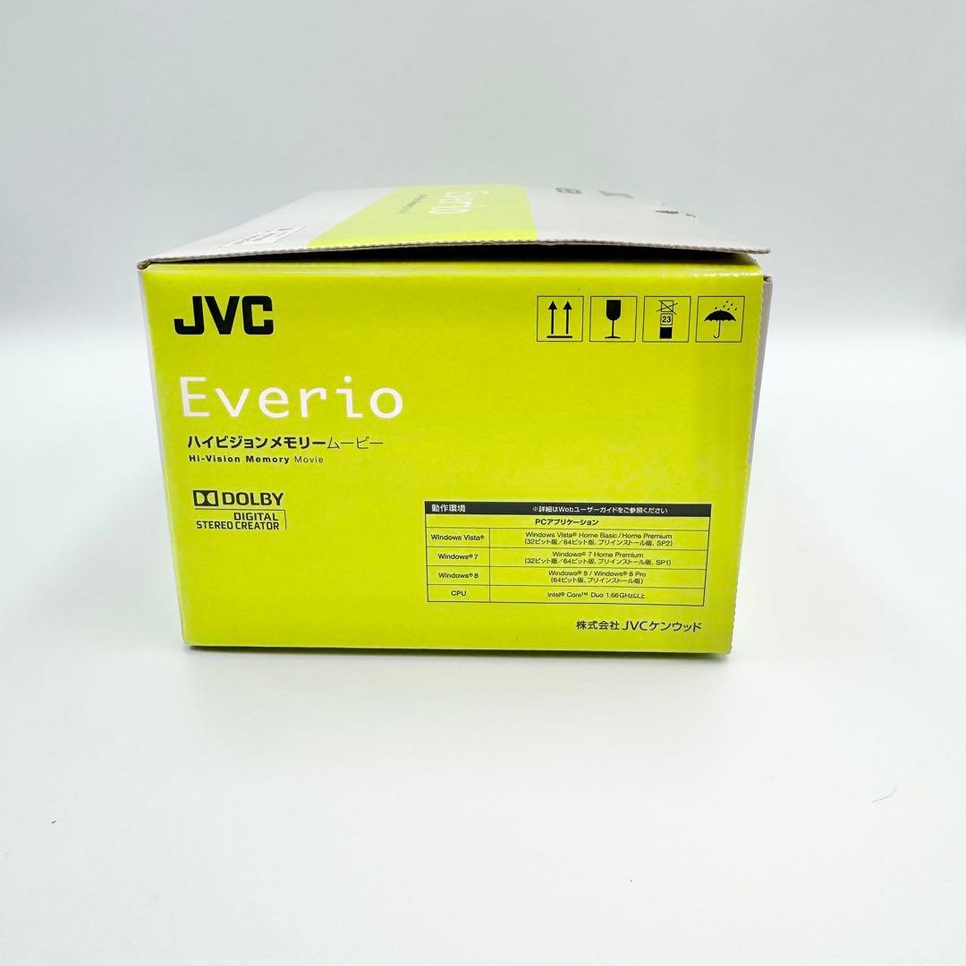 【美品】JVC GZ-E66-R ビデオカメラ フルHD 光学40倍ズーム