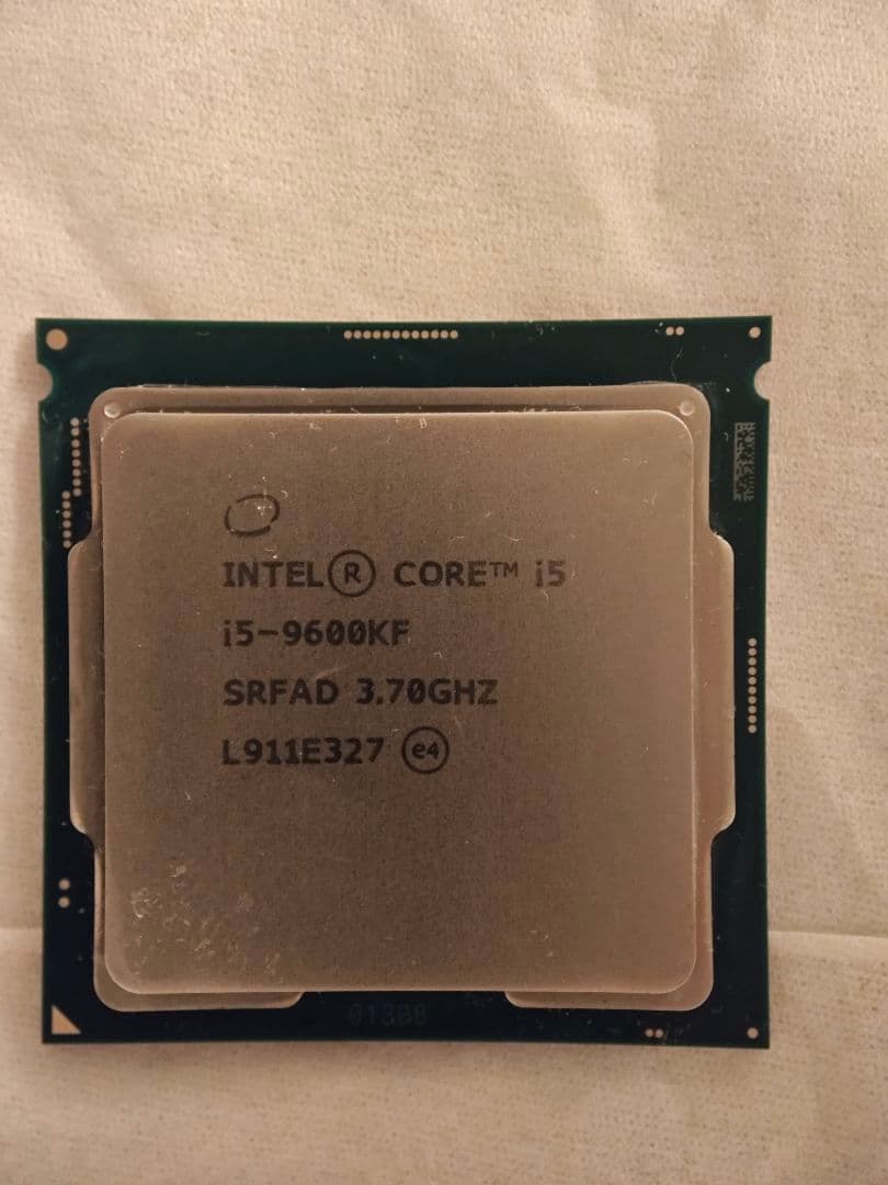 CPU Intel Core i5-9600KF CPU 3.70GHz