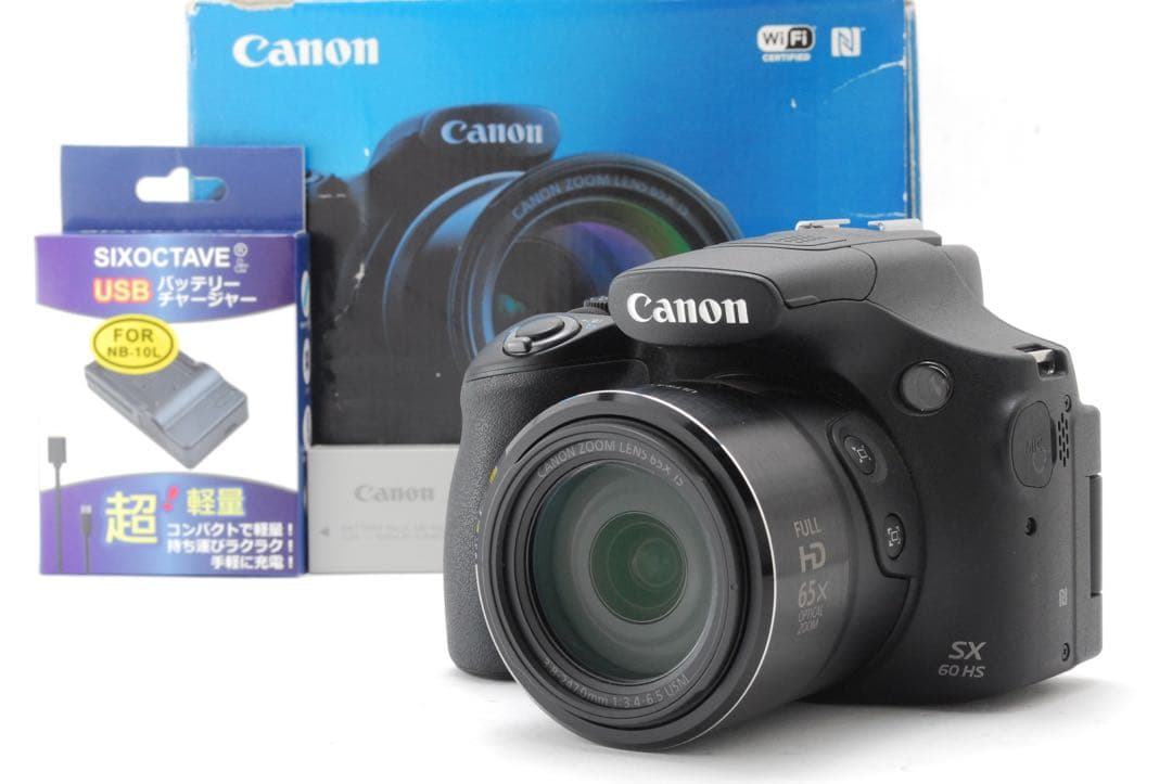 ✨極美品✨キャノン Powershot SX60 HS❤超高倍率ズーム搭載！