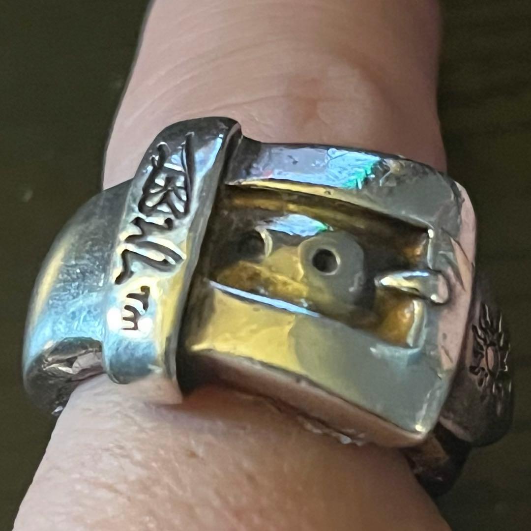 80s90s ビルウォールレザー　正規品　シルバー925製　リング