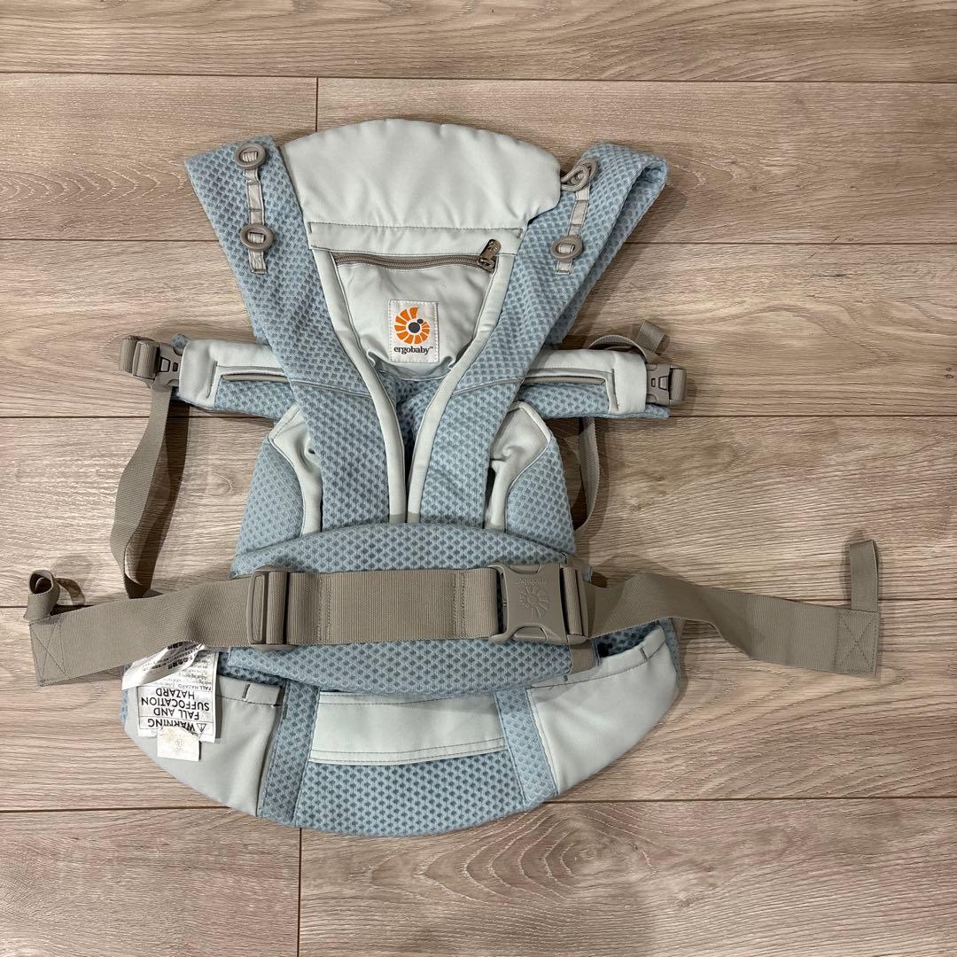 エルゴ　オムニブリーズ　ミストブルー　抱っこひも