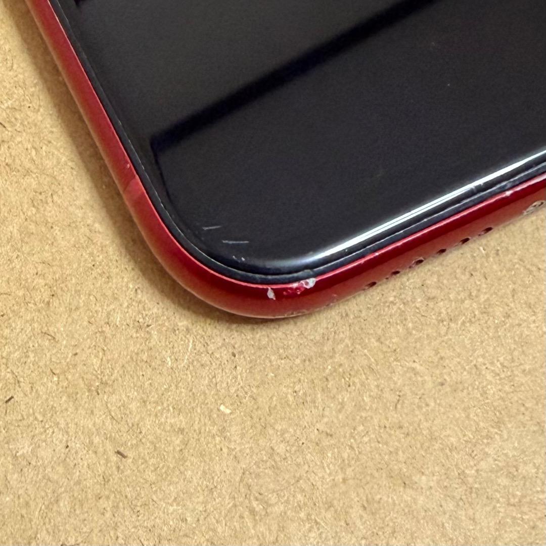 【ジャンク品】iPhoneXR 128GB レッド SIMフリー