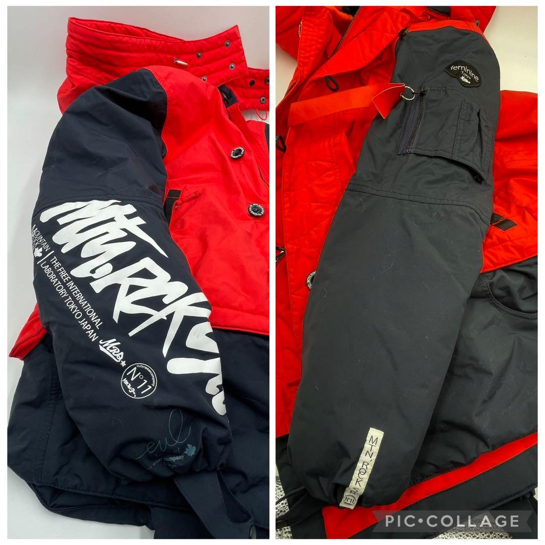 超美品MTN.ROCKS スノーボードウェア フード付き マウンテンロックスター