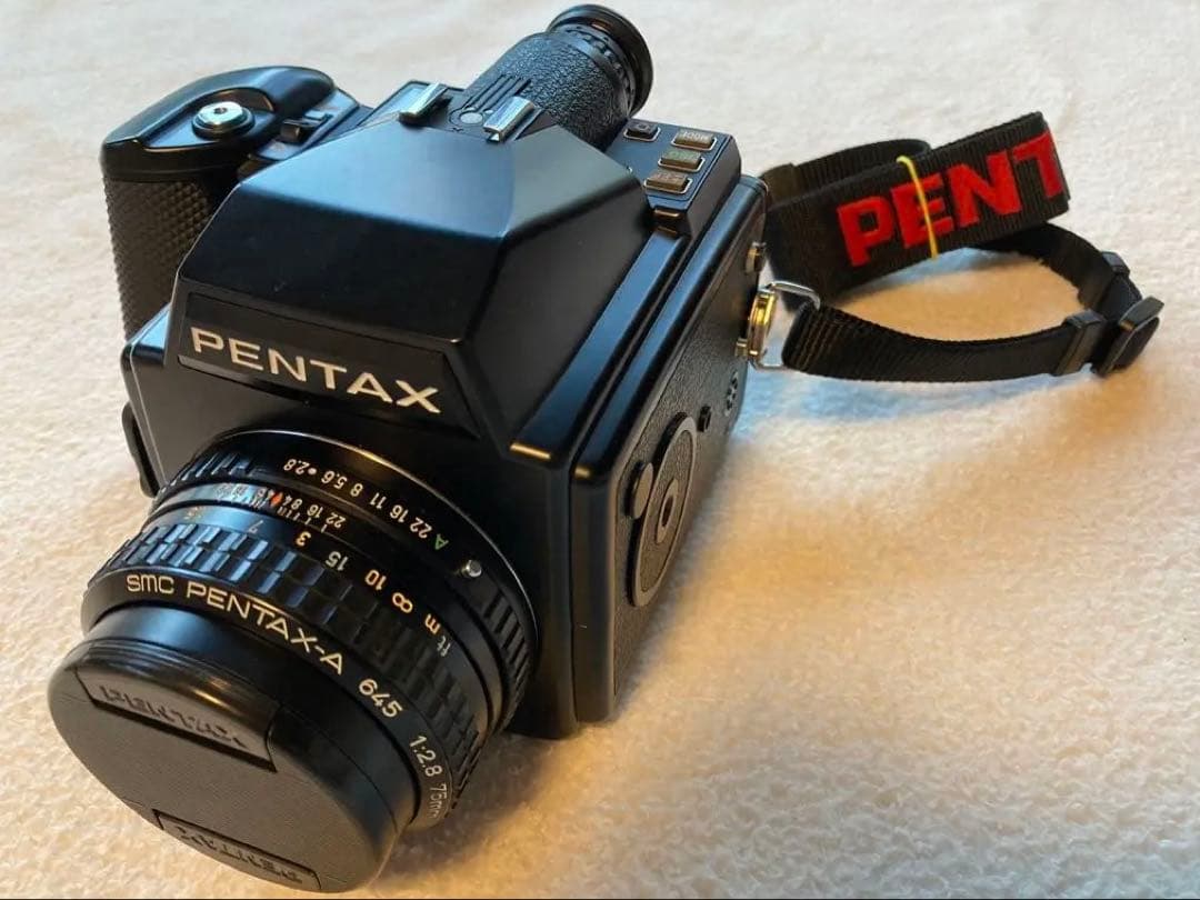 【断捨離中さん専用】PENTAX645フィルムカメラ、SMC75mm1:2.8