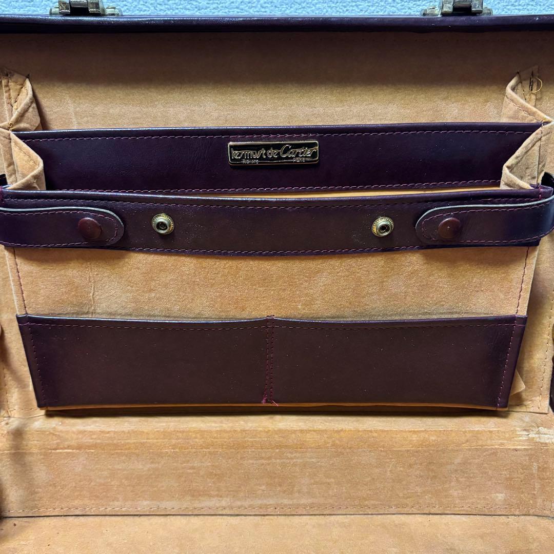 ヴィンテージ！Cartier☆マストライン アタッシュケース