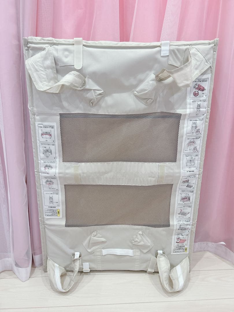 2024年アップリカ ココネルエアープラス ベビー ベッド シュークリーム GR