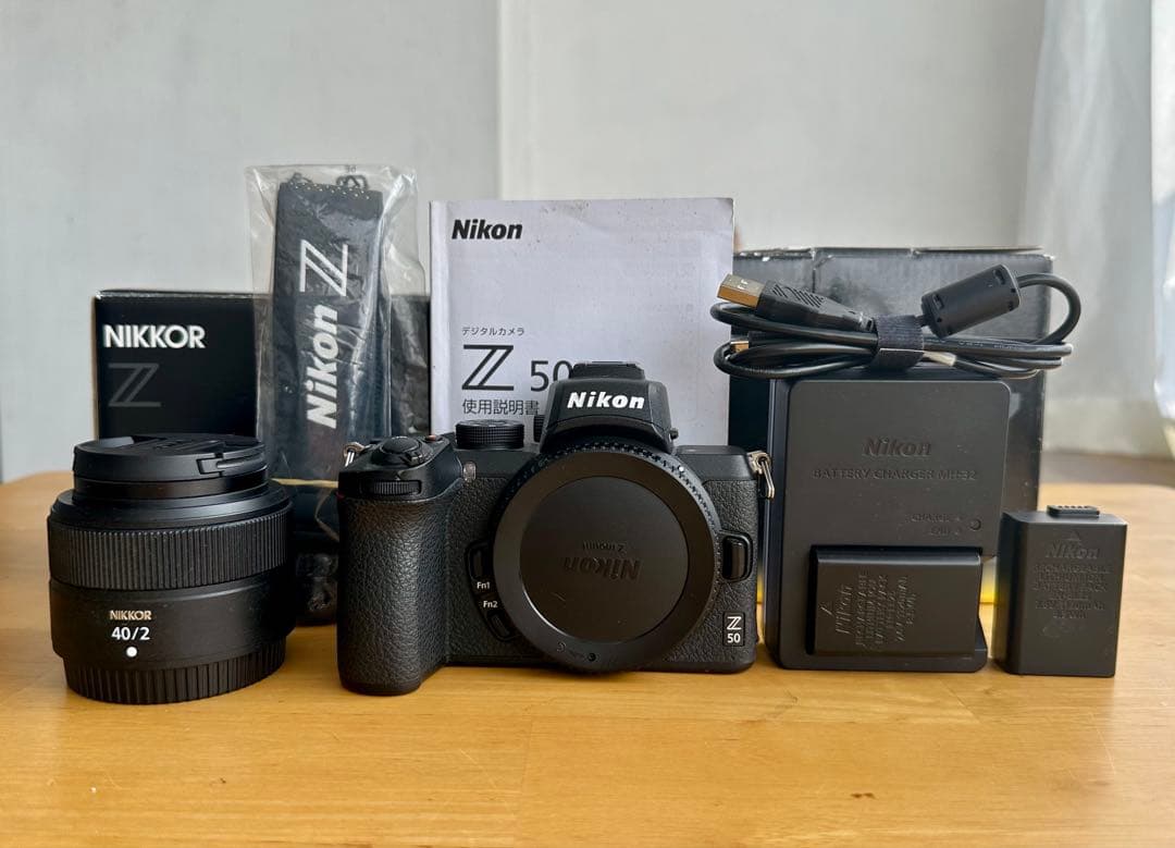 【最終】 Nikon Z50 ボディ + NIKKOR 40 f/2レンズセット