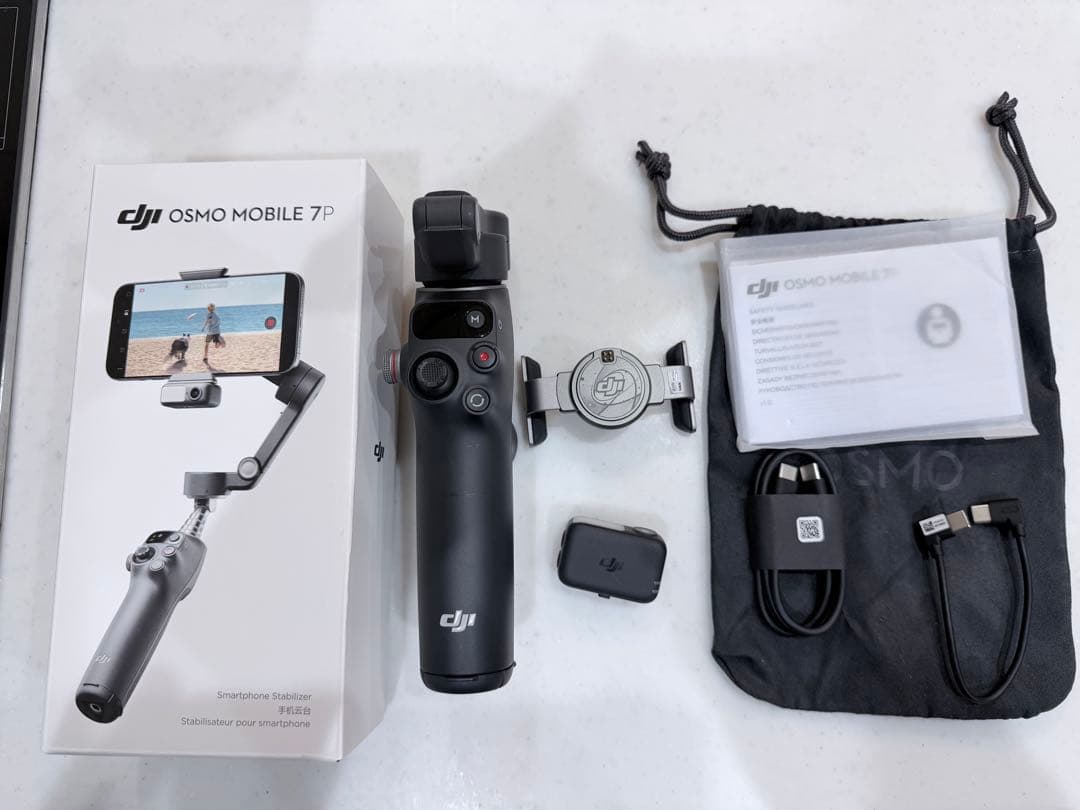 DJI Osmo Mobile 7P スマートフォンスタビライザー 欠品なし