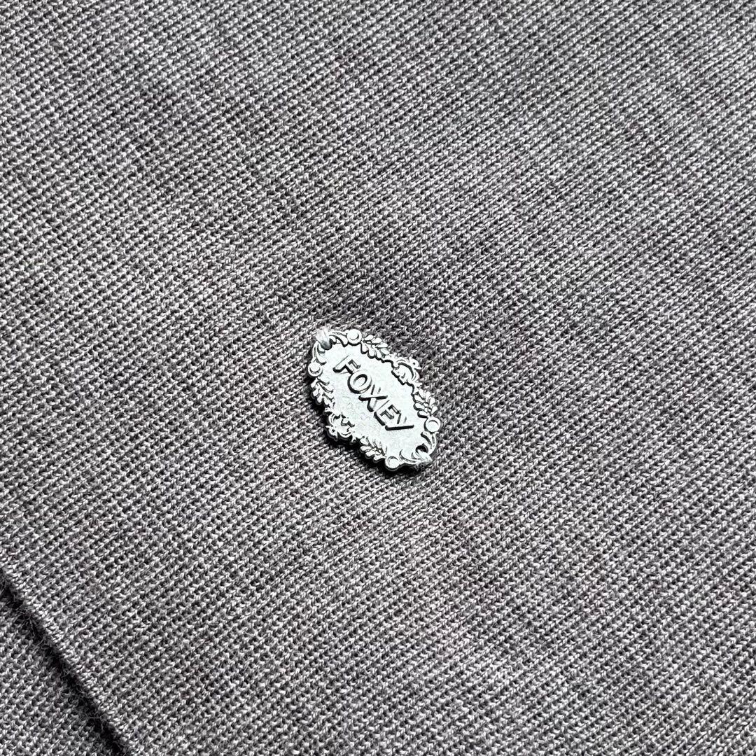 フォクシー 40 グレージュ系 グレースウールニット