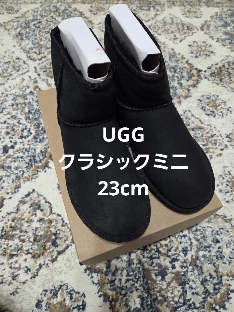 UGG W CLASSIC MINI II ブラック 6