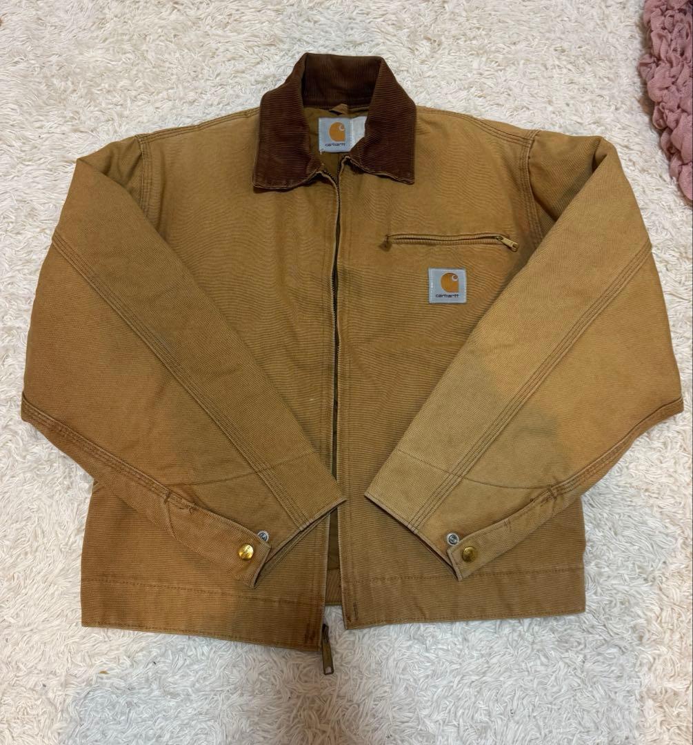 Carhartt デトロイトジャケット ベージュ 最終値下げ