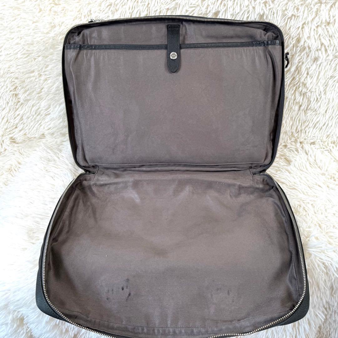 ペッレモルビダ キャピターノ ブリーフケース 2way 斜めがけ可 A4可 通勤