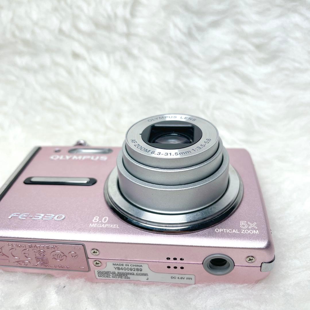 【人気色✨】OLYMPUS オリンパス FE-330 デジタルカメラ コンデジ