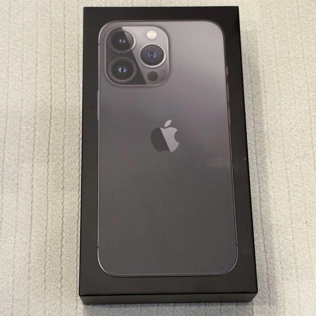 iPhone 13 Pro 256GBグラファイト ケース付きバッテリー90%