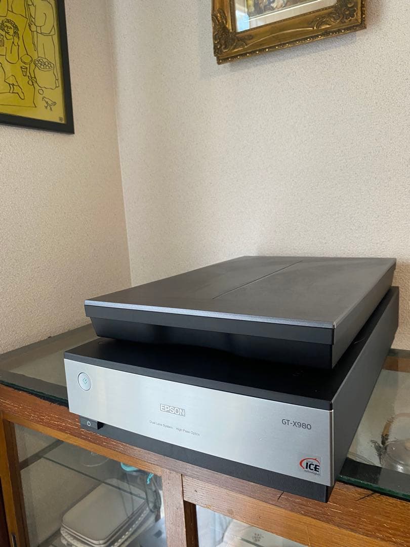 EPSON GT-X980 スキャナー 本体と付属品　元箱なしおまけ付き