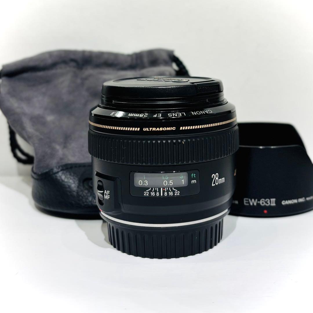 Canon キヤノン EF 28mm F1.8 USM 単焦点レンズ