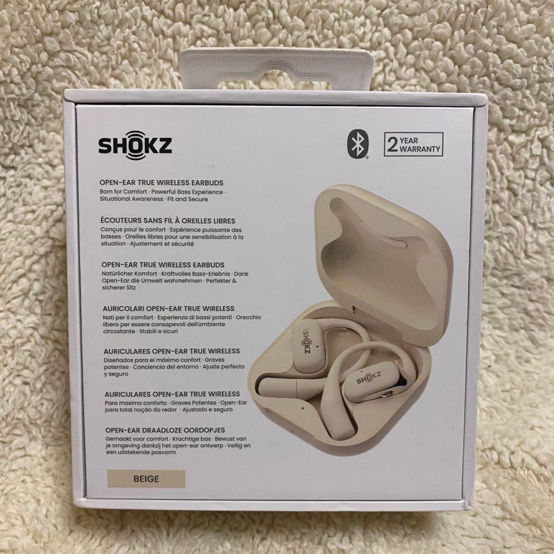 SHOKZ OPENFIT 骨伝導イヤホン ワイヤレスイヤホン