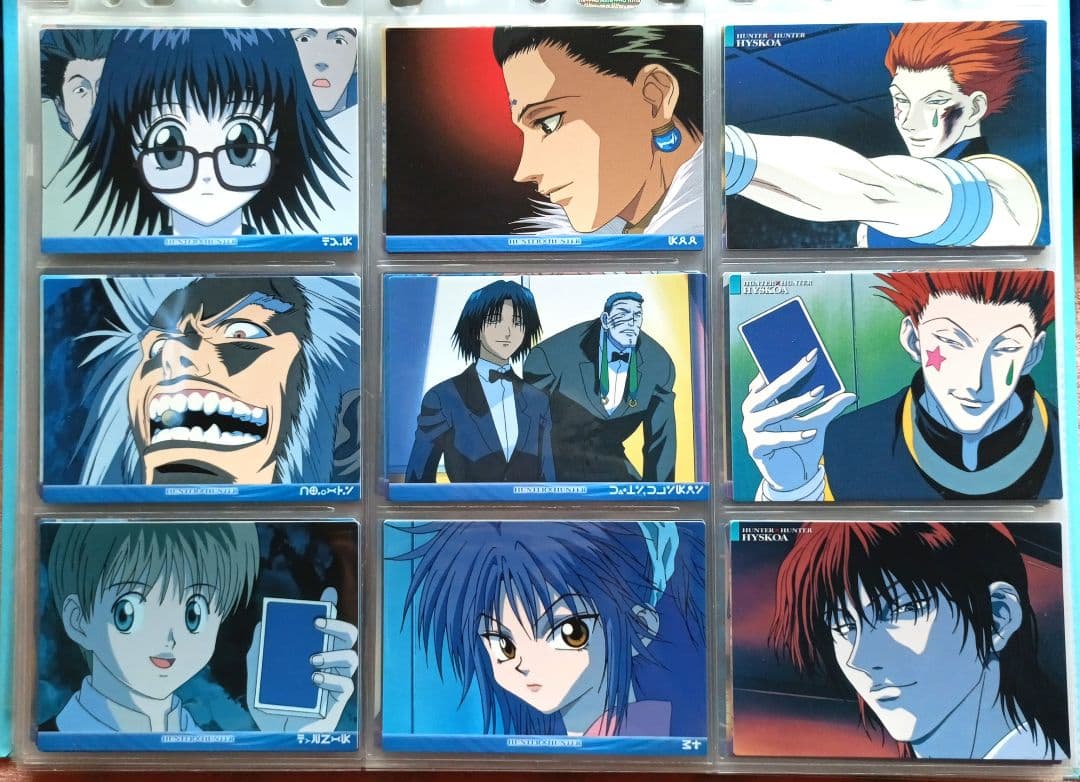ハンターハンター　 カードダスマスターズ　セット　クロロ　フェイタン　ヒソカ