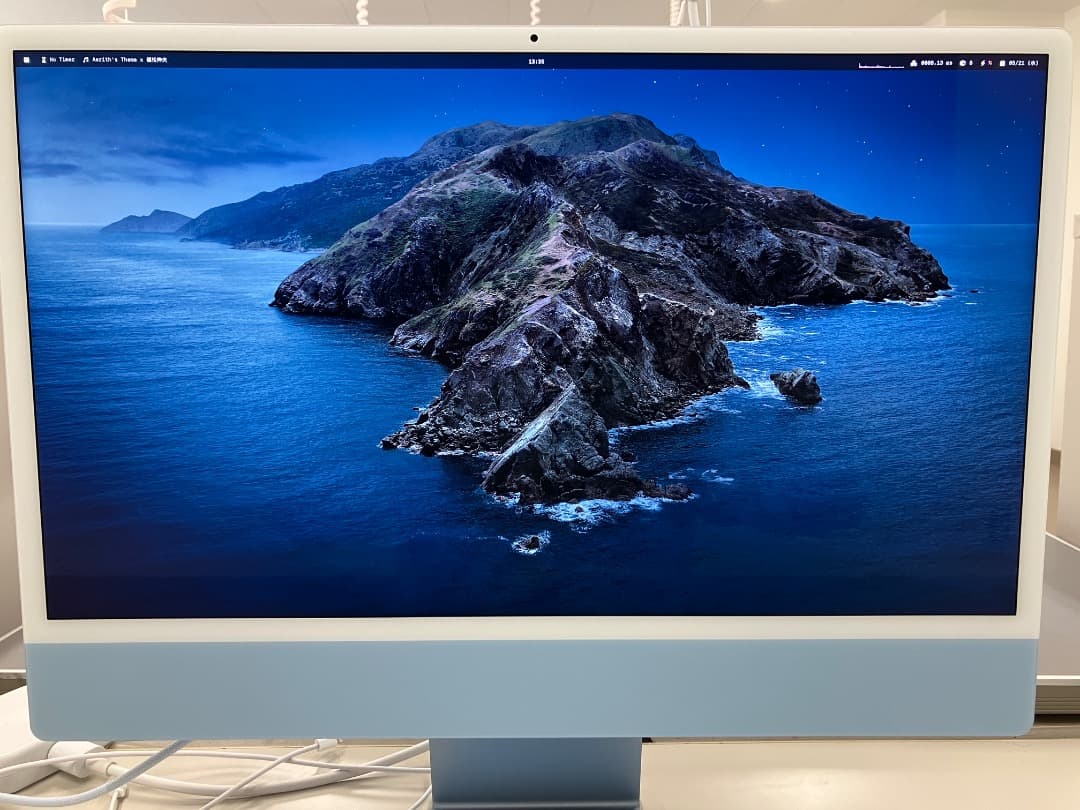 iMac 24インチ M1 ブルー (付属品多数)