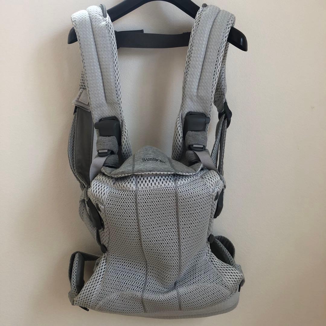 【ほぼ未使用・清潔】ベビービョルン HARMONY メッシュ キャリア 新生児～