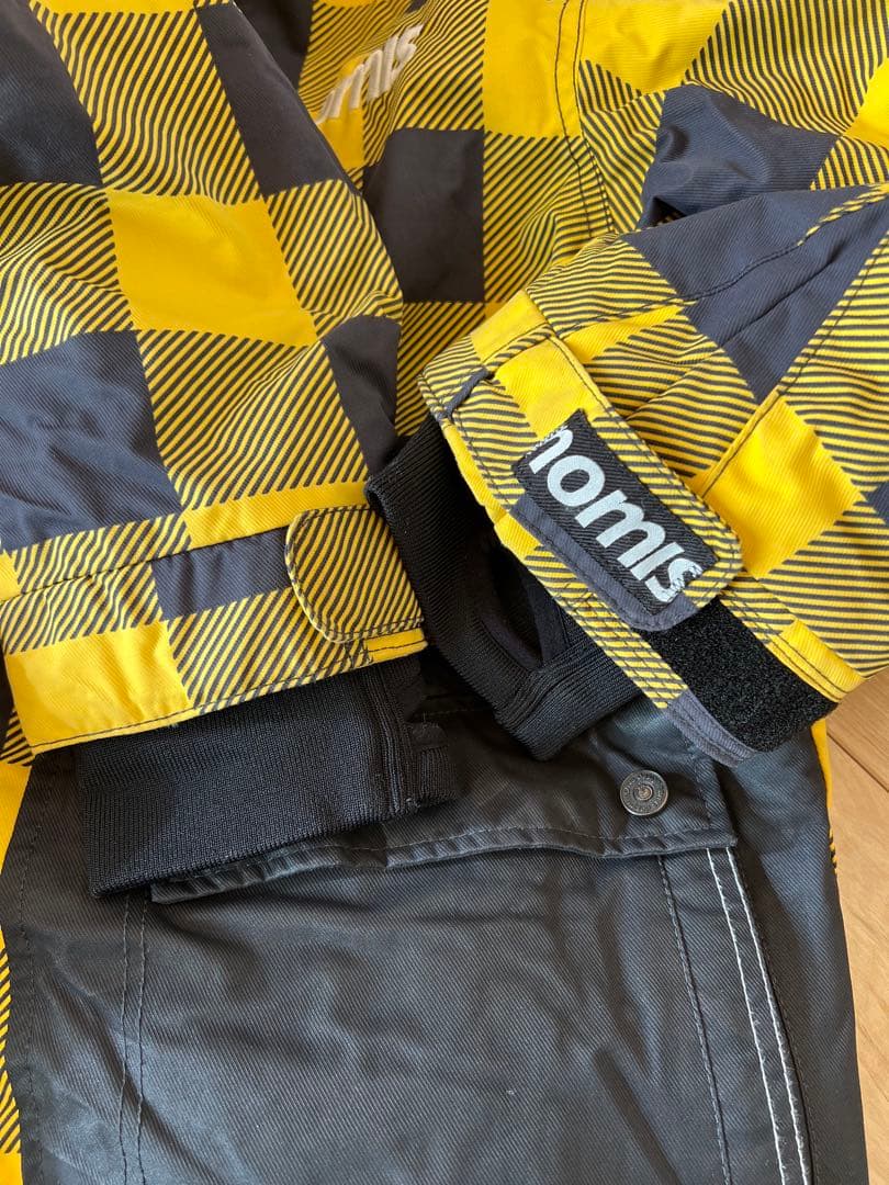 nomis ノーミス　スノーボードウェア　上下　セットアップ　メンズ　S