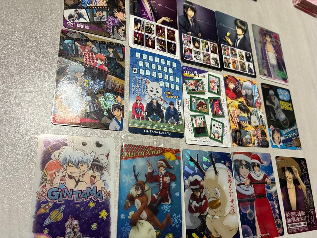 銀魂 クリアカード ウエハース ステッカー カードダス まとめ売り 417枚