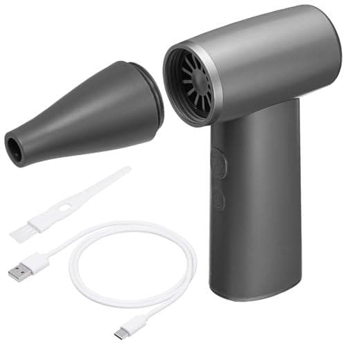 サンワダイレクト 電動エアダスター 充電式 USB-C 4段階風量調節 ガス不p