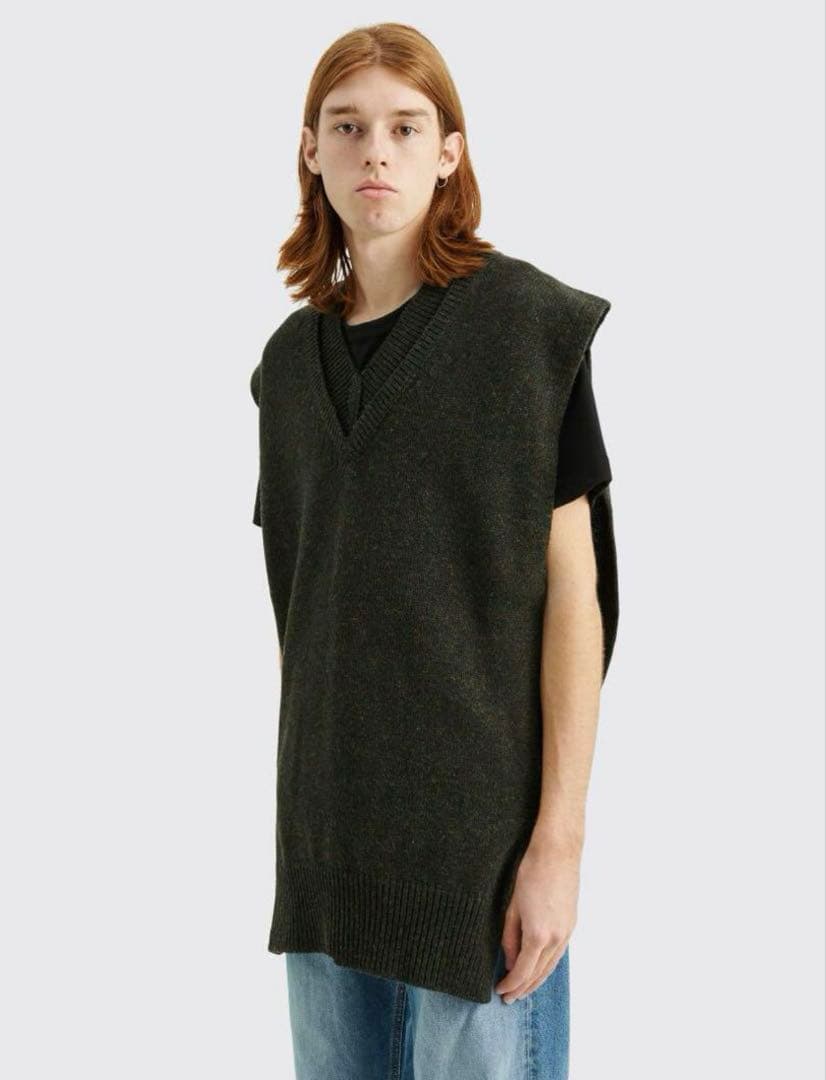 MAISON MARGIELA ベスト　MELANGE GREEN 定価7万円