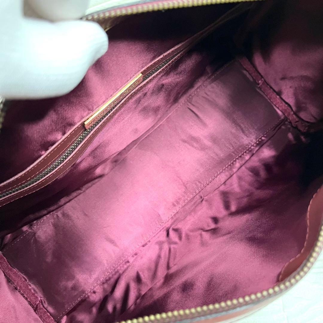 ✨極美品✨☘️Cartier☘️✨ボストンバッグ✨マストライン✨ボルドー✨南京錠✨