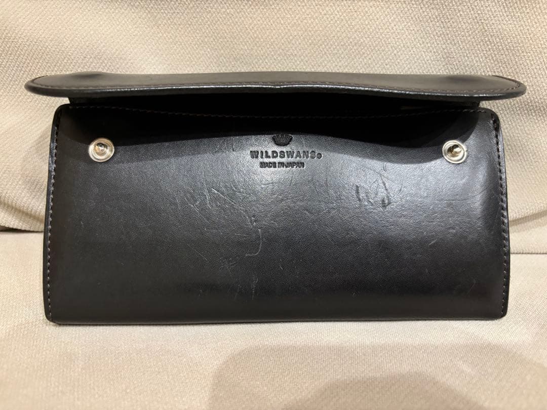 [ニトロ］WILDSWANS 長財布 サドルWAVE 王冠ロゴ 旧ロゴ