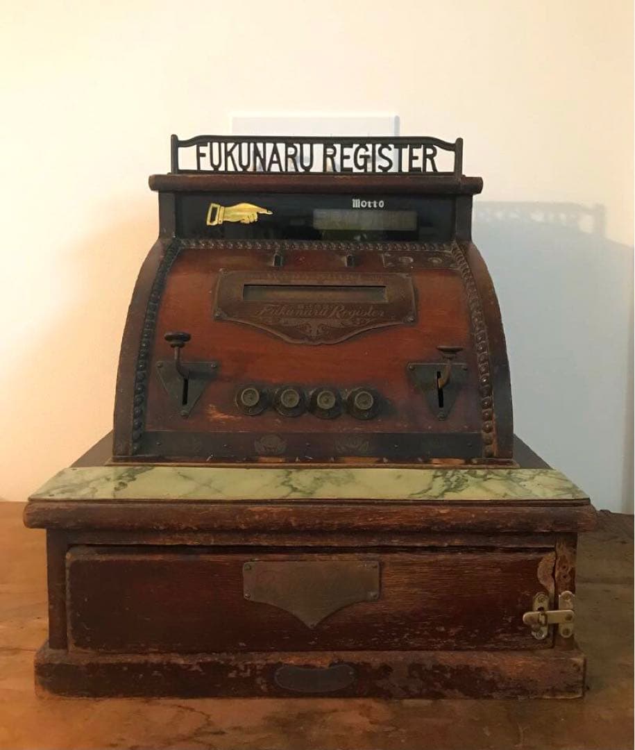 FUKUNARU REGISTER アンティーク レジスターレトロ