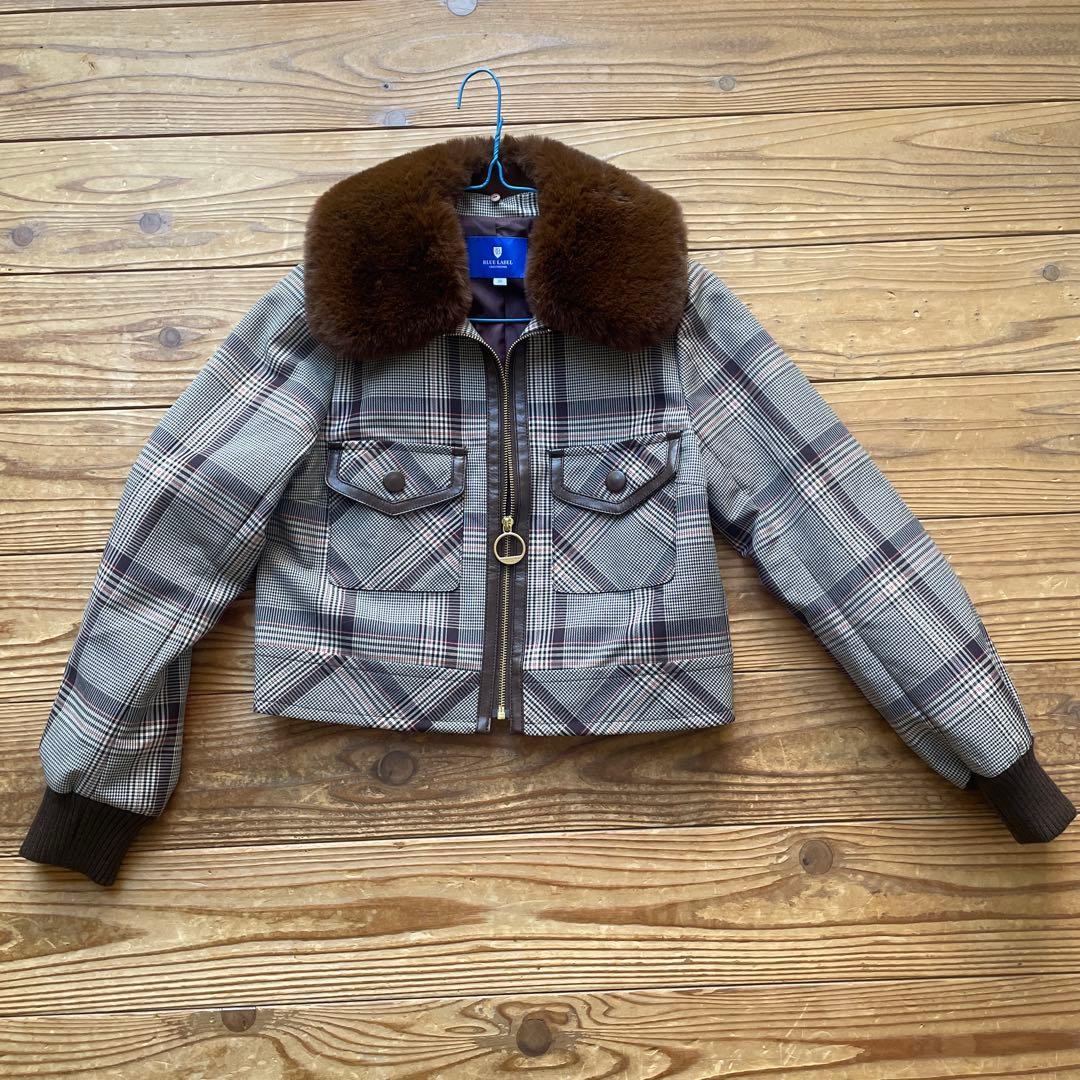 BLUE LABEL CRESTBRIDGE チェック柄ジャケット 38