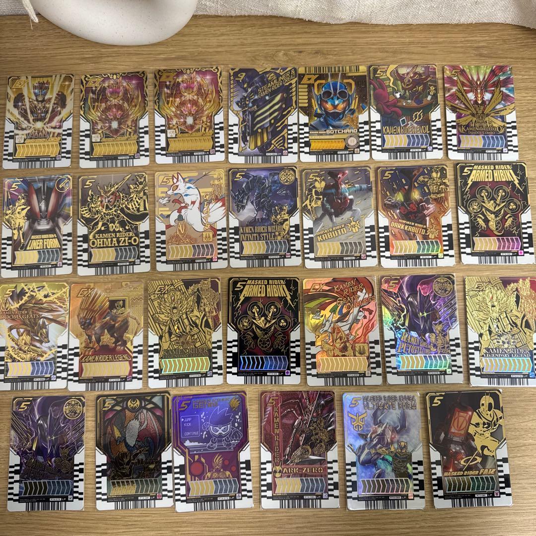仮面ライダー　ライドケミートレカ　LS他まとめ【5153