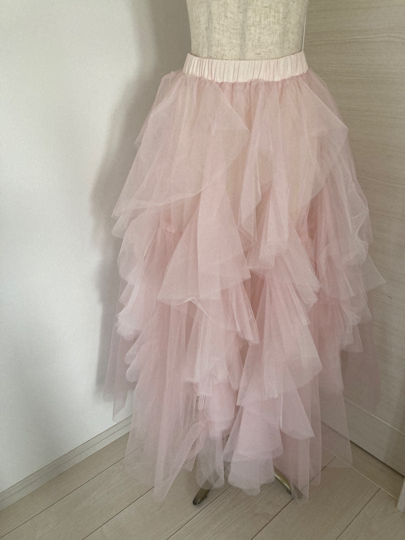 Lily ボリュームチュールスカート　ラベルエチュード